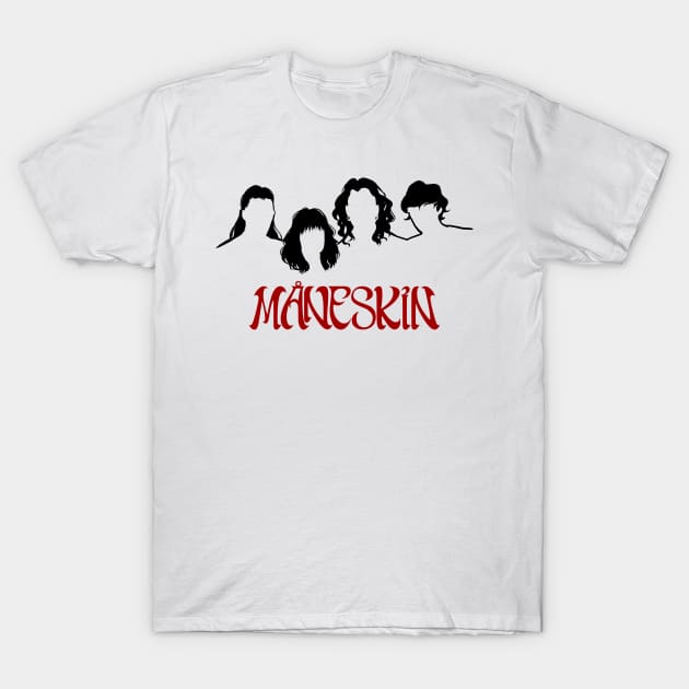 Måneskin T-Shirt by MalinArt